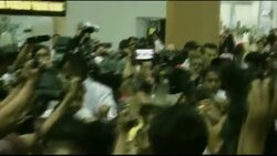 Democracy icon and opposition leader leaves for US visit News Clip