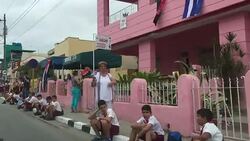 CLEAN : Views from Castro memorial procession News Clip