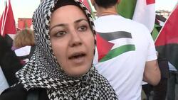 CLEAN: Turks stage anti-Israel demo outside football match News Clip