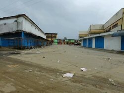 Liberia imposes Ebola quarantine and curfew in Monrovia Stock Footage
