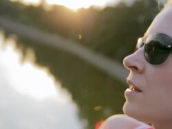 Drinking water Stock Footage