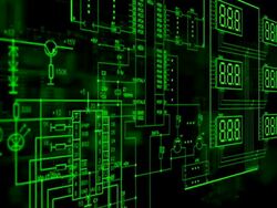 Schematic drawing Stock Footage