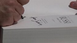 CLEAN : Michel Bussi presents his new novel at the Frankfurt Book Fair News Clip