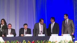 CLEAN : Comedian leads vote in corruption weary Guatemala News Clip