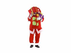 Santa With Presents Stock Footage