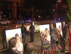 MGM Pictures 'Harsh Times' Los Angeles Premiere Stock Footage