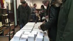 CLEAN : Catalans vote in fight for statehood News Clip