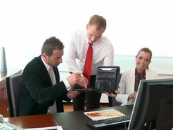 HD: In The Office Stock Footage