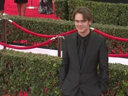 Ellar Coltrane at 21st Annual Screen Actors Guild Awards - Arrivals Stock Footage