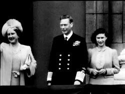 75 GLORIOUS YEARS FOR THE QUEEN MOTHER- COLOUR News Clip