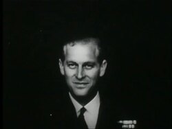 Prince Philip and Princess Elizabeth get engaged Stock Footage