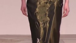Dutch designer presents fall/winter haute couture show Instructional Video