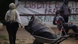 Authorities struggle to contain rising lawlessness as migrants spread to other areas due to the breakup of the Jungle camp News Clip