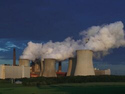 HD Coal Power Plant (Real Time) Stock Footage