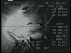 WRAP Soyuz hatch opened after docking with ISS ADDS more News Clip