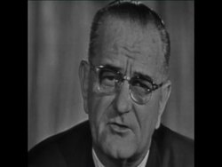 CAN252 US PRESIDENT JOHNSON MAKES SPEECH AND SIGNS CIVIL RIGHTS BILL News Clip