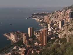 Principality of Monaco Stock Footage