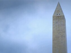 Top of the Washington Monument - HD timelapse Stock Footage
