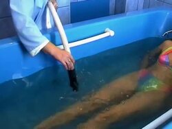 Balneotherapy Bath Stock Footage