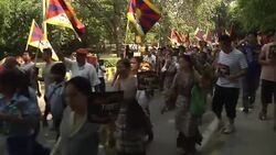 Pro-Tibet demonstration in India demands access for international observers News Clip