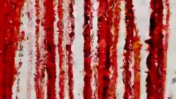 series transcendental fields : from blood rain, bright (LOOP) Stock Footage