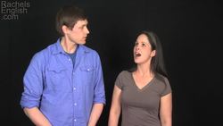 English Conversation Exercise - Is Rachel Stressed? Ben Franklin Exericse Instructional Video