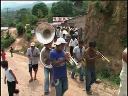 Funeral in remote Oaxacan village for victim of swine flu Instructional Video