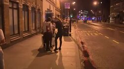 Emergency services responding to the terror attack on London Bridge News Clip