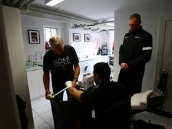 Jack Culcay - Training Session Stock Footage