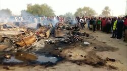 Aftermath Boko Haram attack in Maiduguri GRAPHIC News Clip
