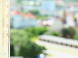 Heat outside Stock Footage