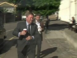 William Godley Court Arrival News Clip