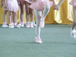 Little ballerinas (HD) Stock Footage