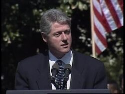 USA: PRESIDENT BILL CLINTON AND BRAZILIAN PRESIDENT CARDOSO News Clip