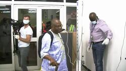 CLEAN : Flights from Ebola hit Guinea to Ivory Coast resume News Clip