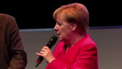 CLEAN : Merkel opens Gamescom in Cologne News Clip