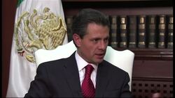 Mexico leader promises to continue drug fight News Clip