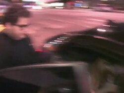 Celebrity Sightings in Los Angeles Stock Footage