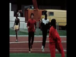 SYND 17-8-72  POSSIBLE BOYCOTT OF THE OLYMPICS BY AFRICAN NATIONS News Clip