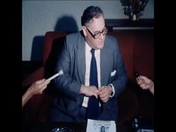 UPITN 15 1 77 IVOR RICHARD PRESS CONFERENCE AS TOURS SOUTHERN AFRICA ABOUT RHODESIA News Clip