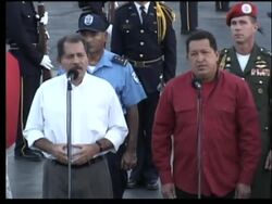 Venezuelan President's tour reaches Nicaragua News Clip