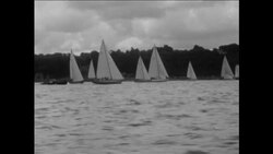 CAN582 COWES: PRINCE PHILIP IN BRITANNIA CUP YACHT RACE News Clip