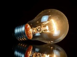 Light bulb Stock Footage