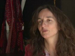 INTERVIEW: Julie Bertucelli on how long it took to discover the right tree for the movie and how concerned she was to finding the right tree and insisting that it was a real tree Stock Footage