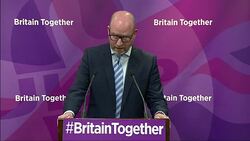 UKIP leader Paul Nuttall announces his party is pledging to reduce net migration to zero News Clip