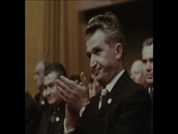 SYND 30 11 74 FINAL DAY OF THE ROMANIAN COMMUNIST PARTY'S ELEVENTH CONGRESS IN BUCHAREST News Clip