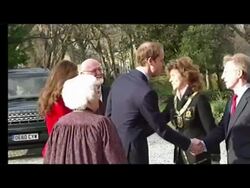 Prince William & Kate Middleton in St Andrews News Clip