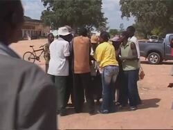 Presidential challenger on campaign trail News Clip