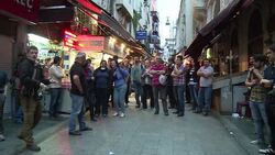 CLEAN : Police fire tear gas at Turkey anniversary protest News Clip