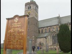 UK: SCOTLAND: 1ST ANNIVERSARY OF THE DUNBLANE MASSACRE News Clip